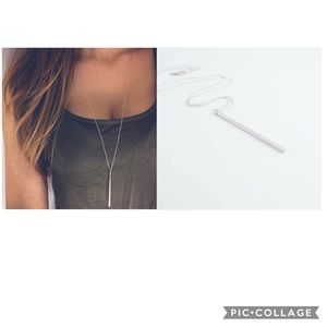 ❕⚪⚫💠Minimalist Silver Necklace